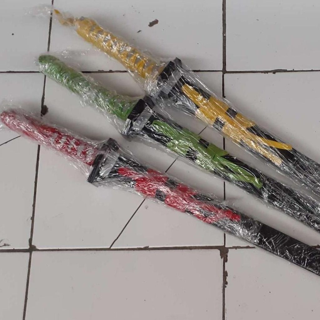 mainan pedang kayu katana bokken large size new mode