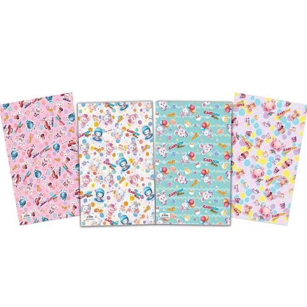 

Kertas Kado Kiky Fancy Batik Small Kecil 63,5 X 49,5 cm Glossy Pak isi 50 pcs Nugi