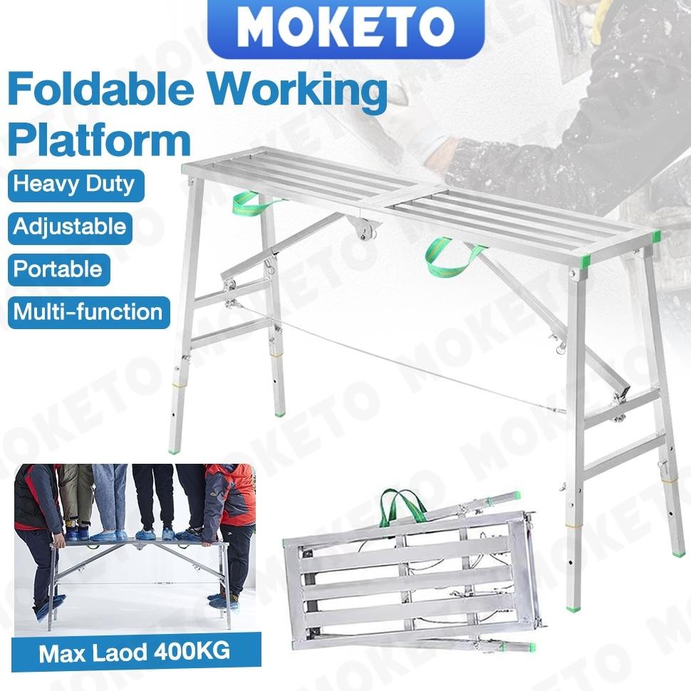 Terlaris Alat Cat Scaffolding Steger Perancah Premium Baru Tangga Lipat Platform Portabel Multifungs