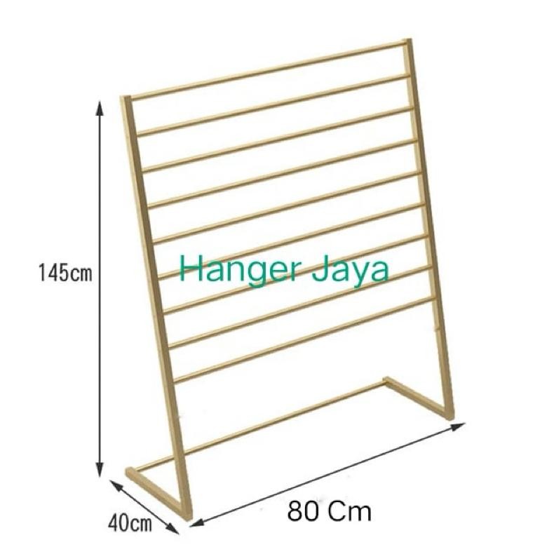 Terlaris Gawang Pasmina Atau Gawang Jilbab 9 Susun Gold