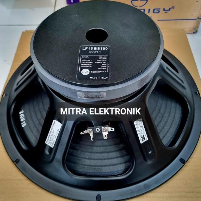Speaker RCF 15BS190 Original VC 3 Subwoofer RCF 15 inch BS190