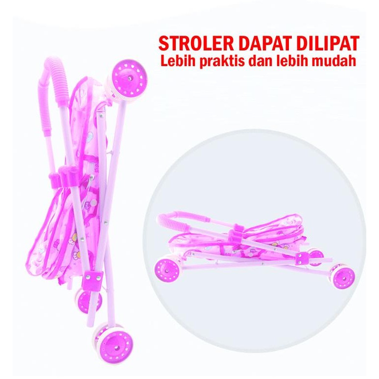 MAINAN ANAK STEOLER BONEKA RANGKA BESI