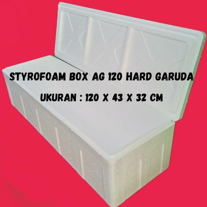 TERMURAH - STYROFOAM BOX BESAR / STEROFOAM BOX AG 120 GARUDA