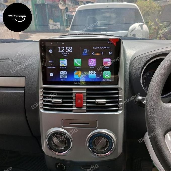 Head Unit Tape Android Mobil Rush Terios 9 Inc Double Din Headunit