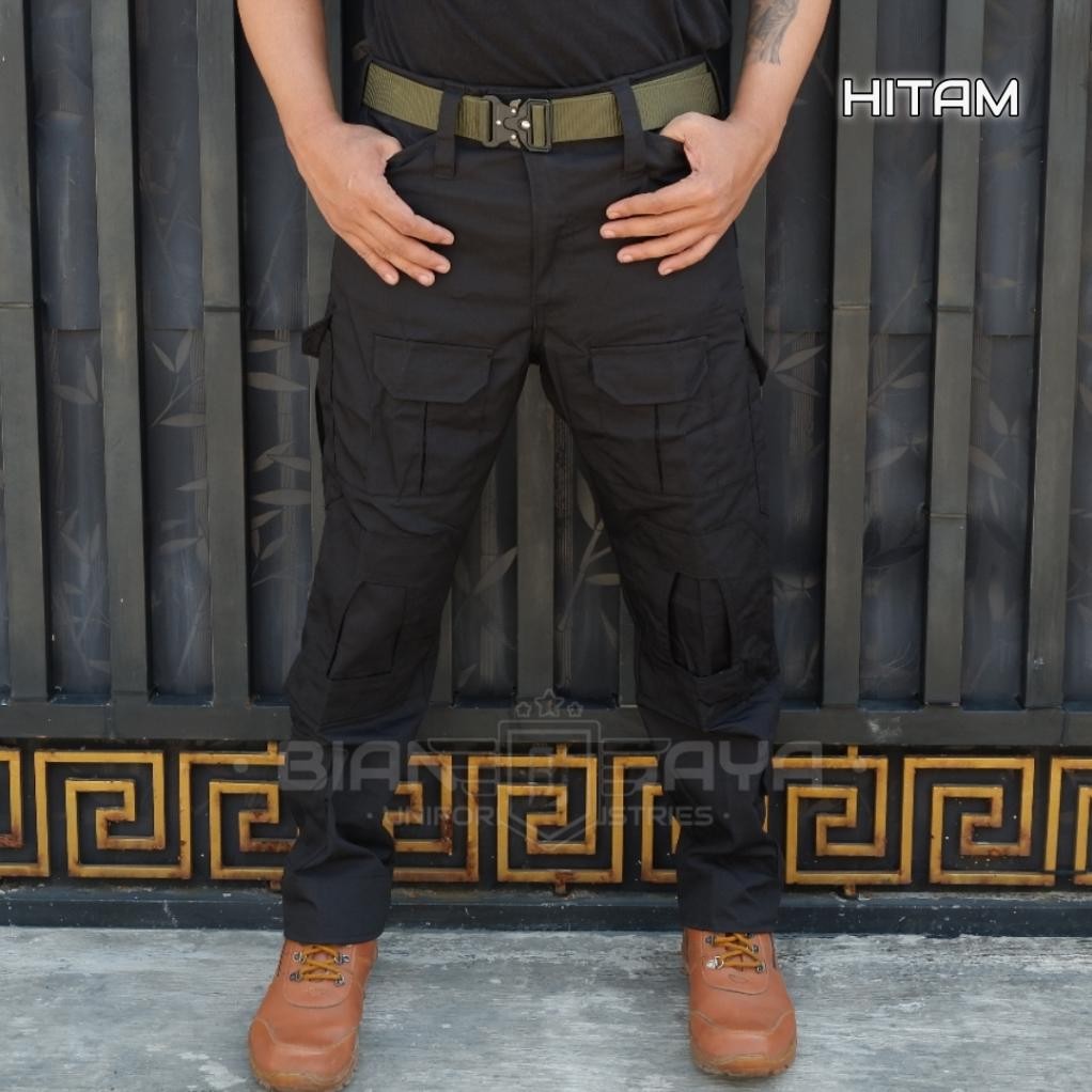 Biancaonlineshop - Celana Cargo Panjang Pria Tactical 511 Cream Bahan Tebal