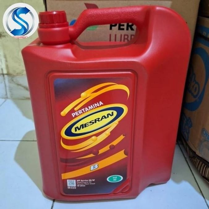 NEW Oli Mesin Diesel Pertamina MESRAN B40 10 Liter SAE 40