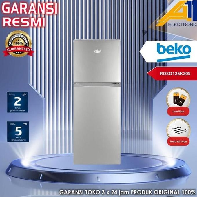 Kulkas BEKO RDSO125K20S 2Pintu 125 Liter Garansi Resmi