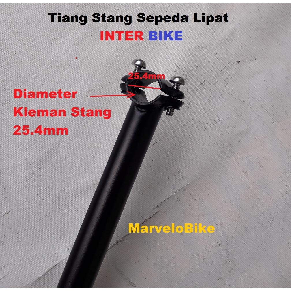 Head Stem Tiang Stang Sepeda Lipat Standar 25.4mm Inter