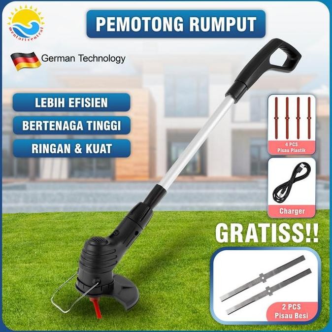 Mesin potong rumput mesin rumput baterai mesin pemotong rumput lipat