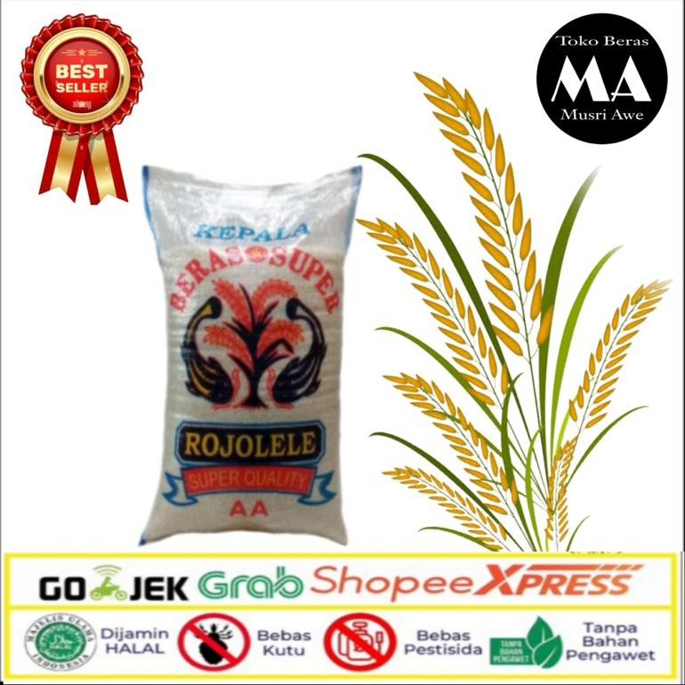 

Terlaris Beras Rojolele Super Quality 25 Kg Pulen Empuk