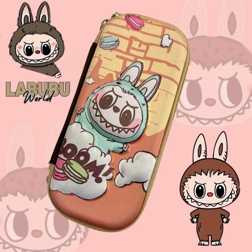 

Model Baru Kotak Pensil 3D Timbul Karakter Labubu Tempat Penyimpanan Alat Tulis Anak Sekolah Impor Premium EVA ..