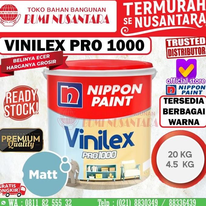 Vinilex Pro 1000 5kg Cat Tembok Vinilex Pro 5kg