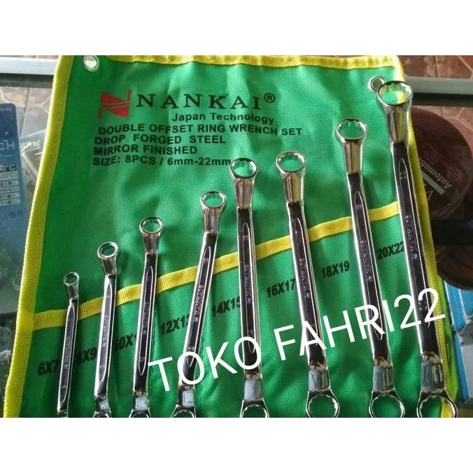 KUNCI RING SET 8 PCS NANKAI