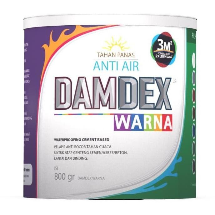 DAMDEX WARNA HITAM - 0.8 Kg Cat Waterproofing (warna HITAM)