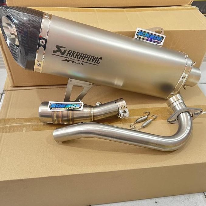 '' Knalpot Akrapovic Xmax 250 Original Thailand ''