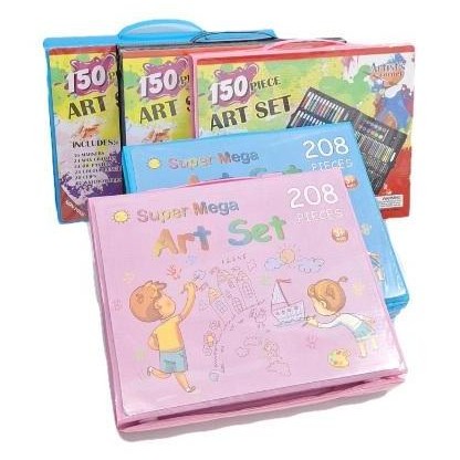 

[capt] Perlengkapan Sekolah Set Crayon Melukis & Mewarnai Cocok Untuk Kado Hadiah - Super Mega Art Set Crayon Toys
