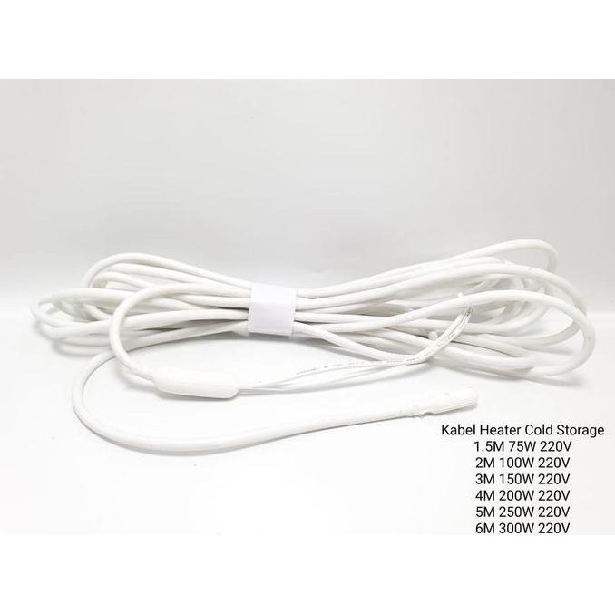 KABEL HEATER PEMANAS COLD STORAGE DRAIN HEATER 3 METER 150W 220V