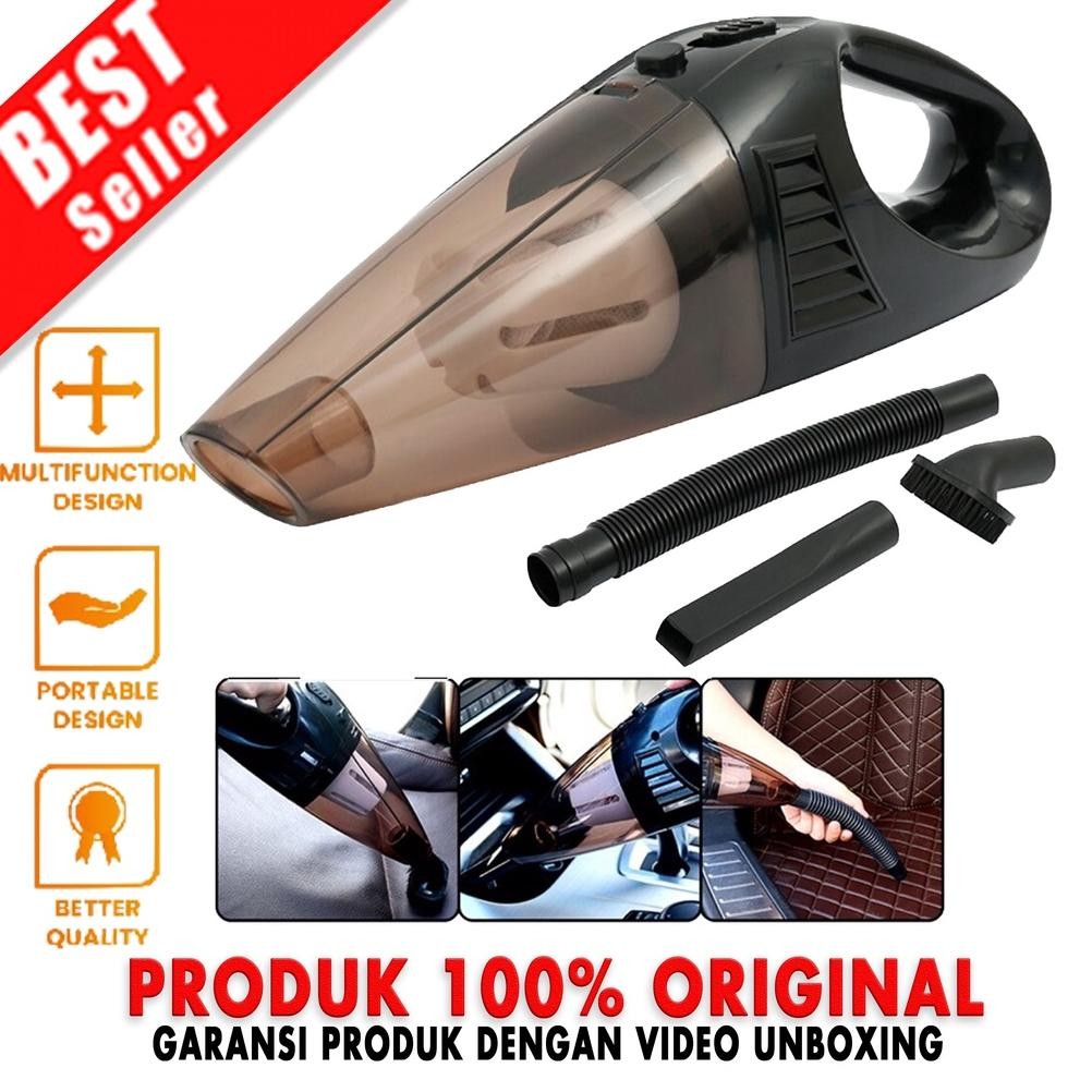 Vacuum Cleaner Mobil Alat Penyedot Debu Kasur 12V 120W Vacum Vacuum Vakum Facum Cleaner Portable Min