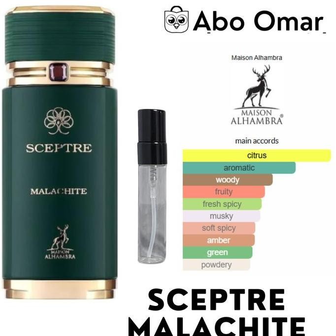Decant SCEPTRE MALACHITE Lattafa Maison Alhambra EDP
