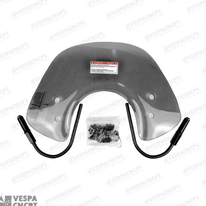 Flyscreen Windshield Luigy Smoke Vespa Gts Gtl 3v Iget Abs 150cc 300cc