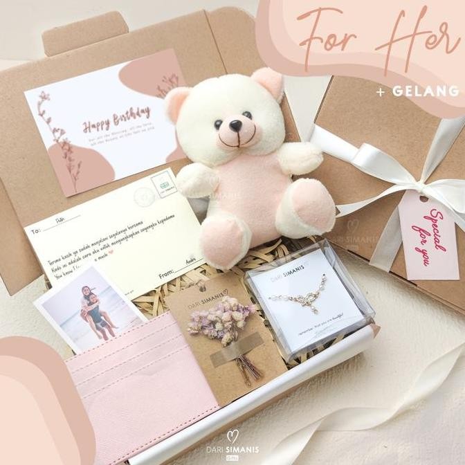 

Produk Baru!! For Her Box | Kado Ulang Tahun Cewek Pacar Hadiah Anniversary Pink Cantik