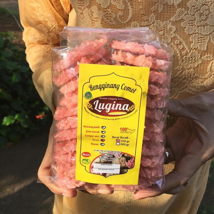 

New RENGGINANG OVAL RASA TERASI / RANGINANG RASA TERASI MENTAH Asin Food rengginang terasi