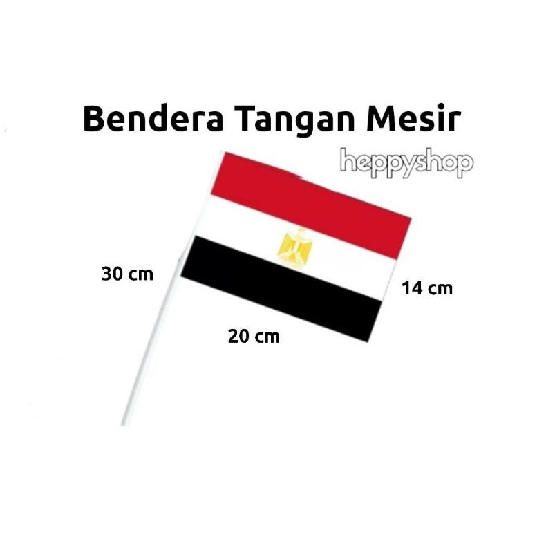 

PROMO MERDEKA Bendera Tangan Stik Pawai Negara Mesir