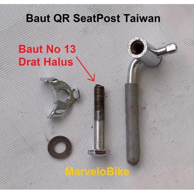 ready Baut QR Seatpost Sepeda Taiwan