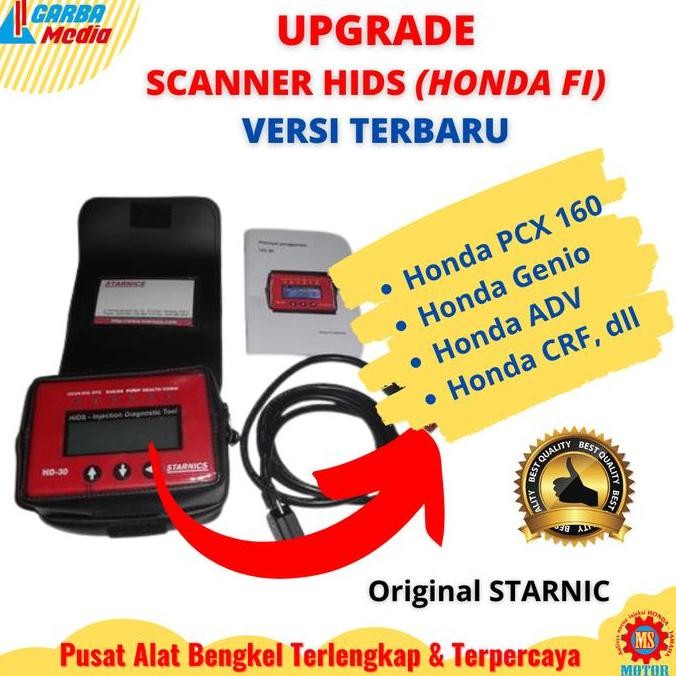 Upgrade Alat Scanner Honda HiDS Injeksi Starnic Lengkap Versi Terbaru murah