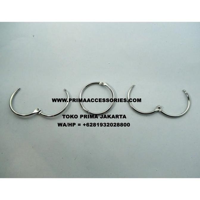 Ring Buka Tutup/ Ring Tas 38 (K) Nickel