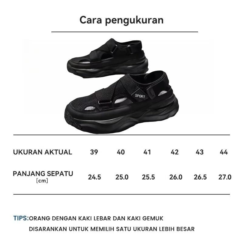 Rs Promosi TokoSepatu Sandal Pria Santai Kerja Sandal Gunung Pria Sepatu Pria Slip On Premium Sandal