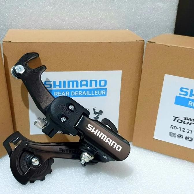 ready RD Shimano Tourney TZ-31-A-GS 6/7 Speed Model Baut & Model Jepit