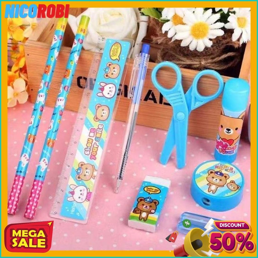 

Dolphin BayAlat Tulis Set 9In1 Karakter Stationery Kids/Pensil Set Lengkap Alat Tulis Anak 9 In 1 Set Alat Tulis Anak Sekolah 281 Diskon