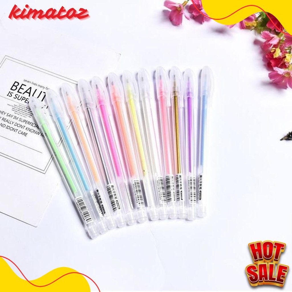 

[Midori] 12 Pcs Coloring Pen Pulpen Warna - D0007 Flash Sale! Diskon Hingga 70%