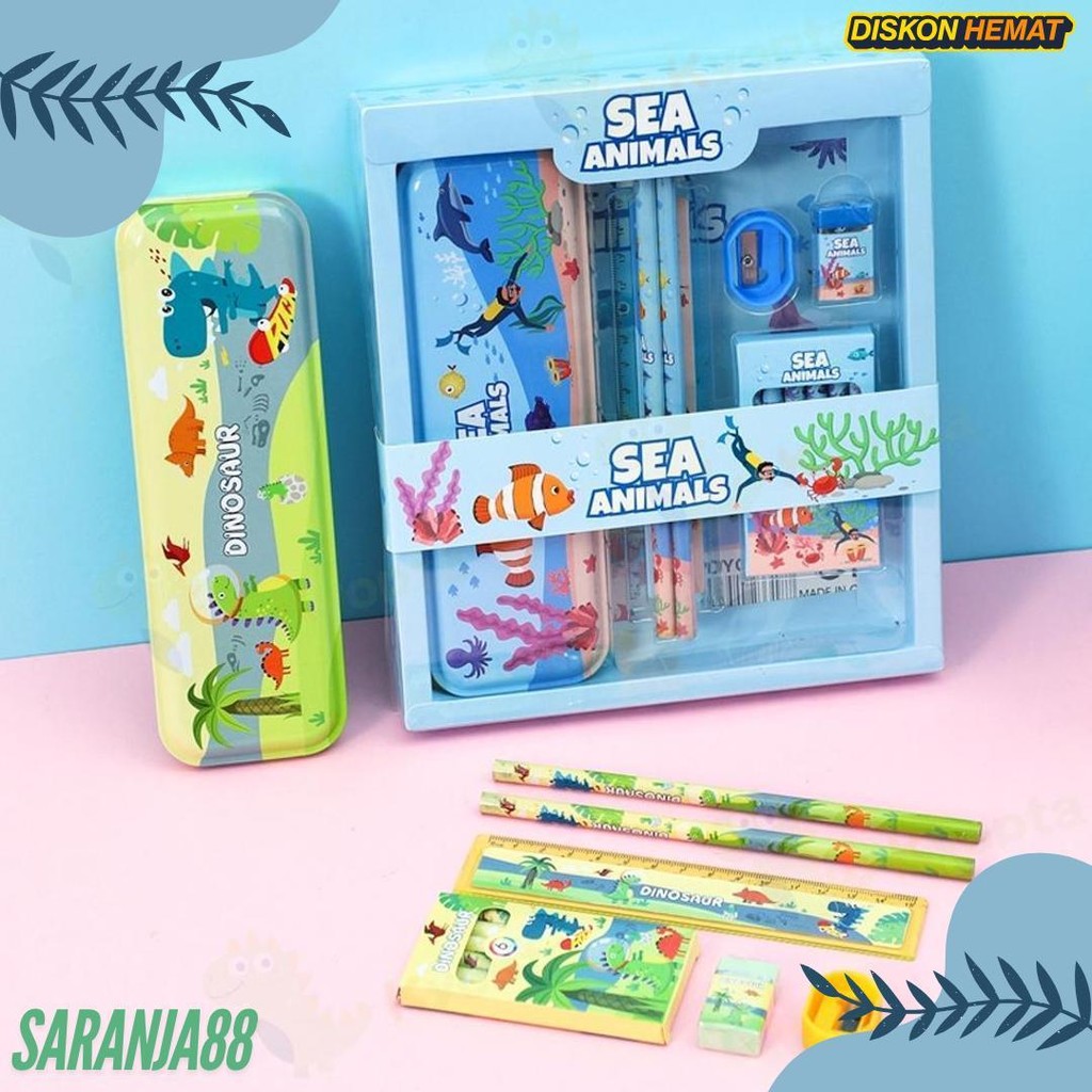 

Kyopta Kotak Pensil Anak Set Stationery Untuk Hadiah Anak Sekolah Kotak Pensil Anak Karakter Alat Tulis Lengkap Flash Sale! Diskon Hingga 70%