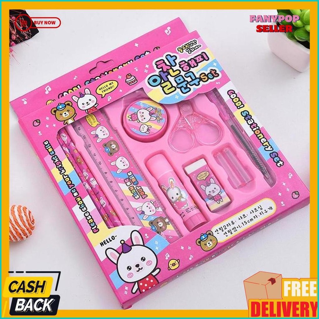 

Pensil Set Lengkap Alat Tulis Anak/10 Buah Set Alat Tulis/Alat Tulis Anak Sekolah/Pencil Set/Pensil Set Lengkap Alat Tulis Anak (B281) Diskon Setengah Harga
