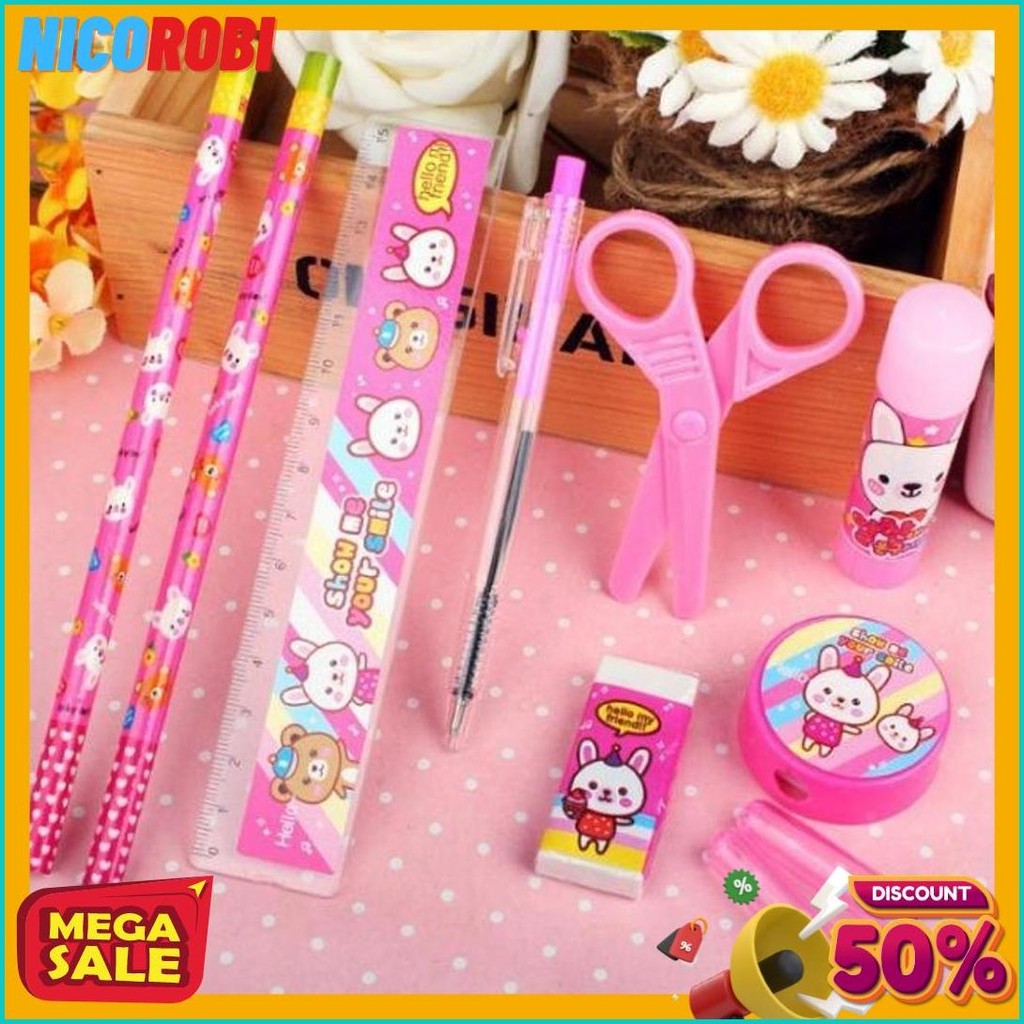 

Ho Paket Alat Tulis Set 8In1 Stationery Set Study Set Anak Karakter Set Alat Tulis Anak Tk Flash Sale! Diskon Hingga 70%