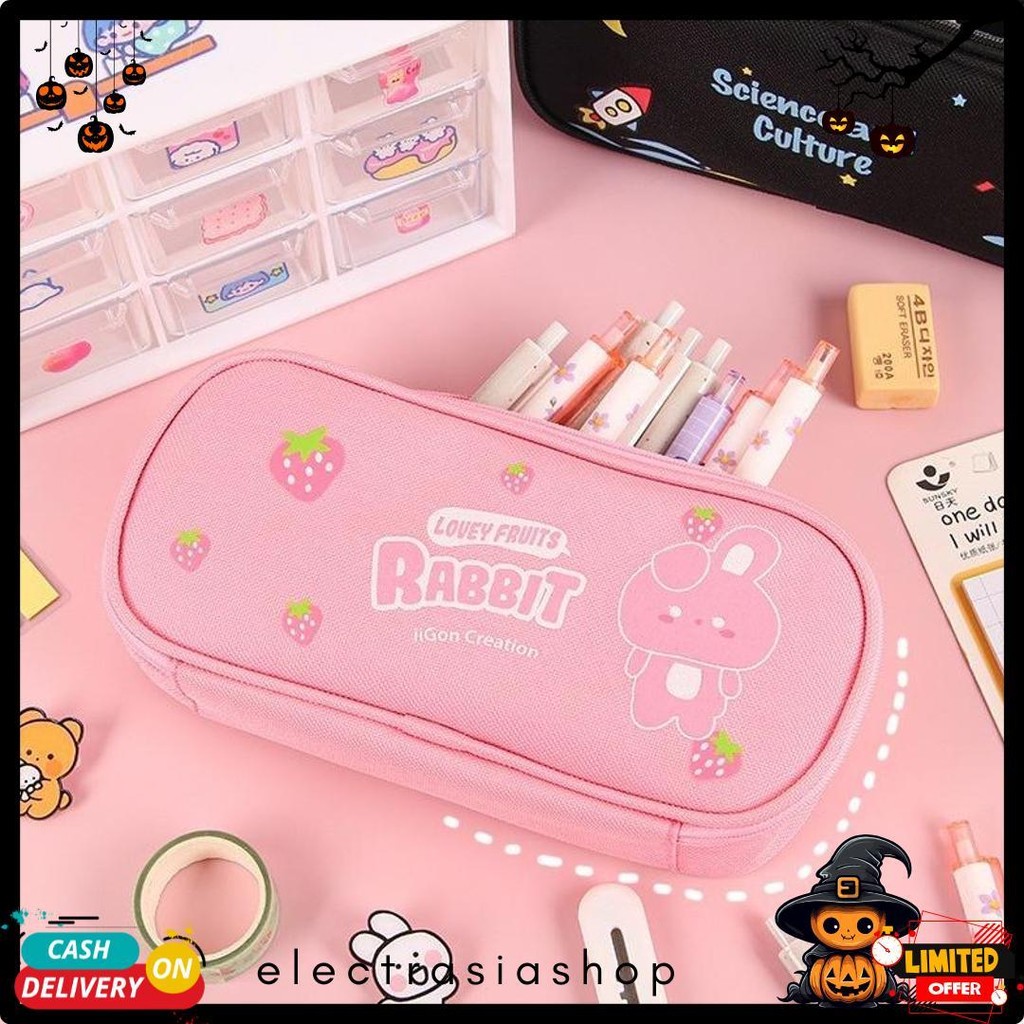 

Bores Tempat Pensil Karakter Kartun Kotak Pensil Serbaguna Motif Animal Kotak Pensil Sleting Lucu Tempat Alat Tulis Perlengkapan Sekolah Kantor Double Layer Kotak Pensil Anak Perempuan Kapasitas Besar Terlengkap Dan Termurah