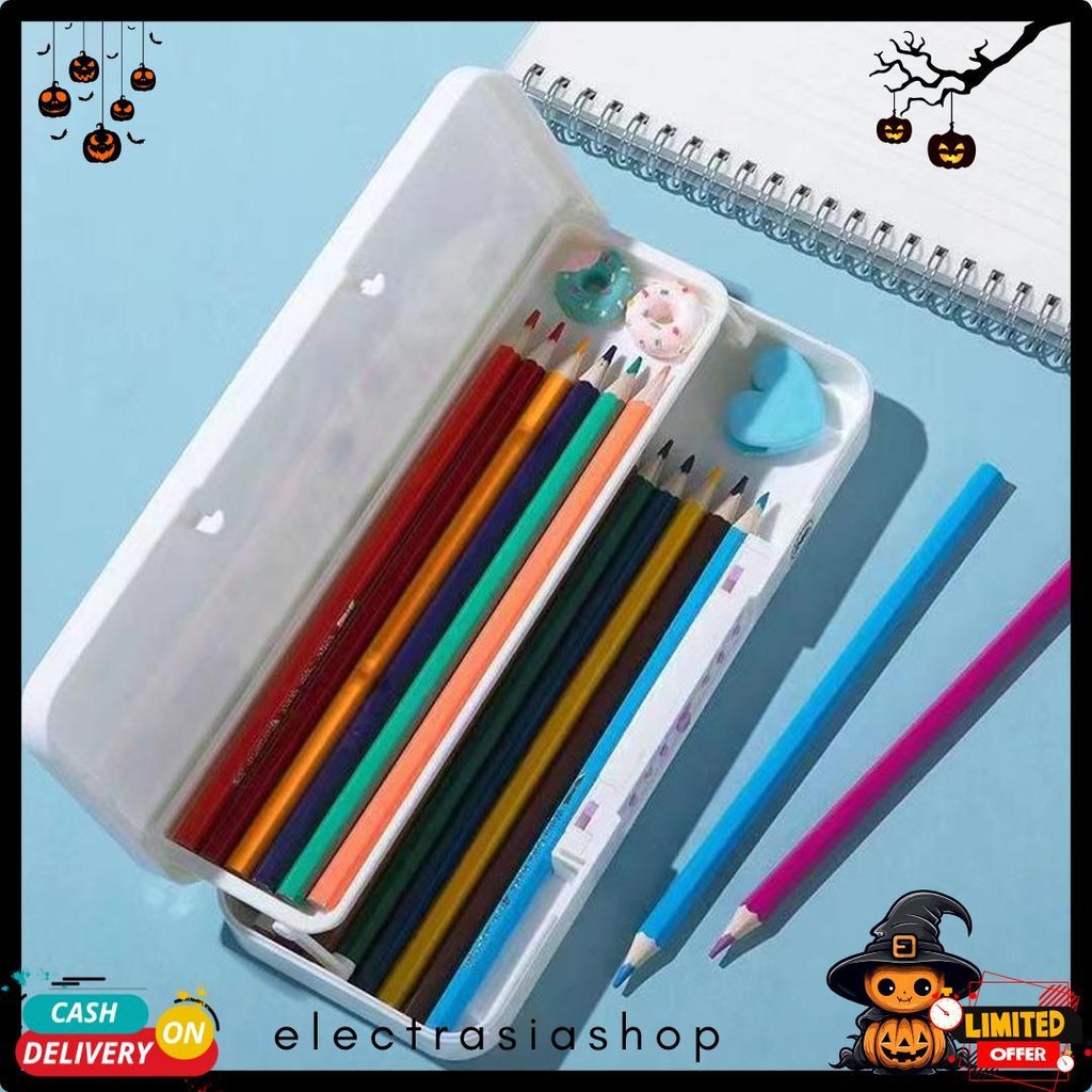 

Tempat Pensil Kata Sandi Dua Lapis/Tempat Pensil Berkapasitas Besar/Tempat Pensil Kata Sandi Anak Terlengkap Dan Termurah