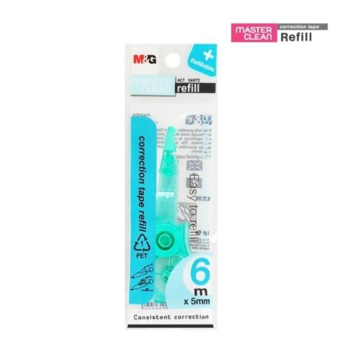 

Silahkan Order] refill / isi correction tape m&g tipe master clean / gaspard et lisa panjang 6 meter satuan
