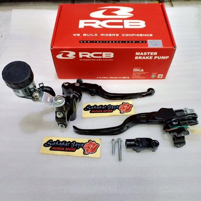 Master Rem Kanan Rcb Radial S1 14Mm Handle Kiri Kopling Rem Rcb E-2 Original Rcb Universal Original 