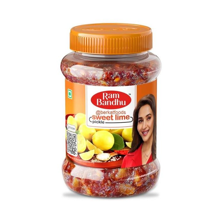 

Ready stock] Sweet Lime Pickle Ram Bandhu / Acar Jeruk Nipis Manis India / Nimbu Mitha Citrus Achaar