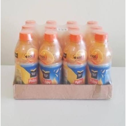 

Minute Maid Pulpy Orange Botol 300ml Karton 12 Botol Termurah
