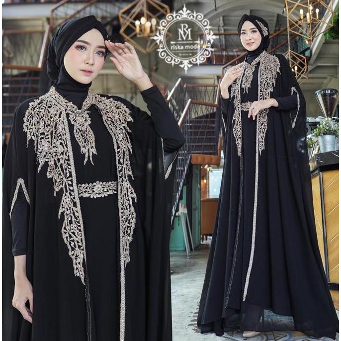 ZIVANA MODE//Kaftan Amaeena Model Baju Kaftan Pesta Terbaru Terlaris Original Cantik Motif Muslim Pa