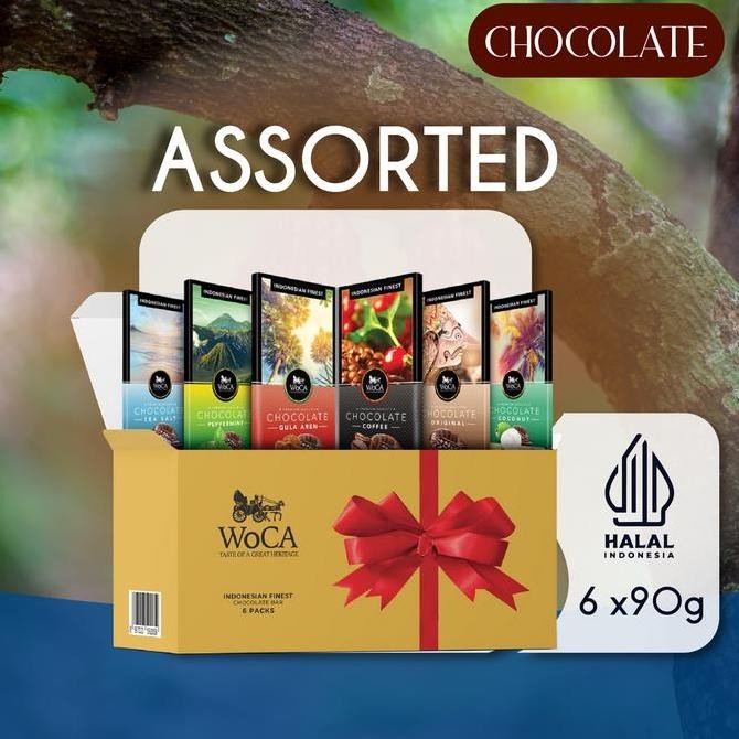 

WoCA Assorted Premium Chocolate Bar - Aneka Rasa Cokelat Batangan Termurah