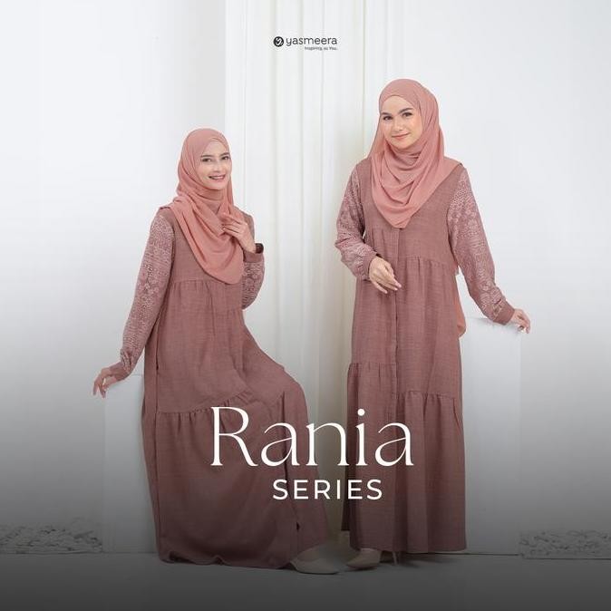 Yasmeera Official | Rania Dress (Gamis Brukat I Gamis Kondangan I Gamis Linen)
