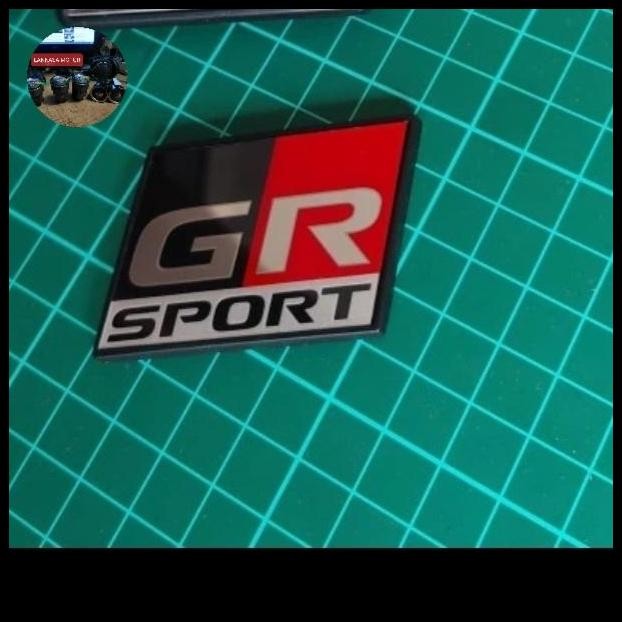 Emblem GR Grille Fortuner Breket GR Fortuner Facelift Ori Toyota