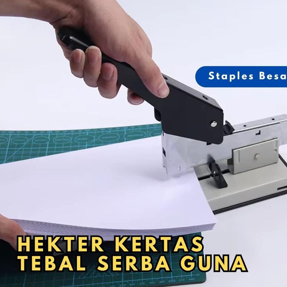 

Hekter Kertas Tebal Serba Guna Heavy Duty Kangaro Max Staples Besar Stapler Adjustable Logam Br071