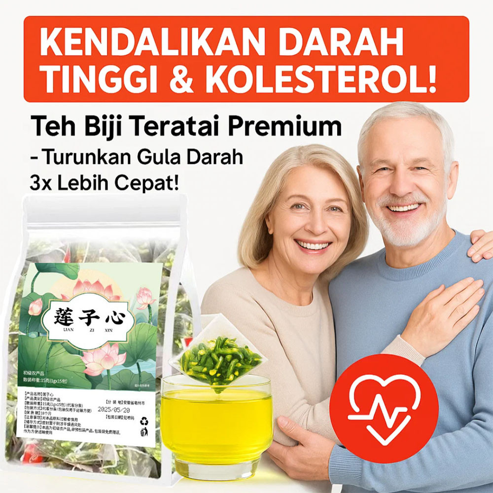 

【Atasi Darah Tinggi/Gula/Kolesterol】Teh Biji Teratai Premium/Teh Hati Teratai Murni/Teh Pelawan Kolesterol/Teh Jantung Biji Teratai Yang Dipilih Secara Khusus/Teh Herbal Premium/Teh Inti Biji Teratai Pilihan/Teh Pengatur Glukosa Darah/Lotus Seed Heart Tea
