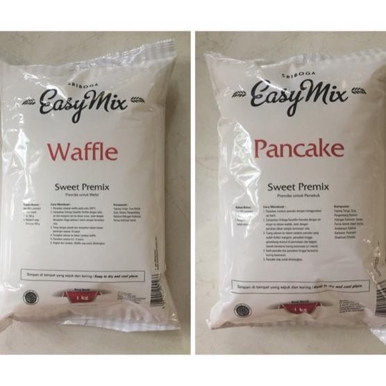 

Sriboga Easymix Tepung Waffle Atau Pancake